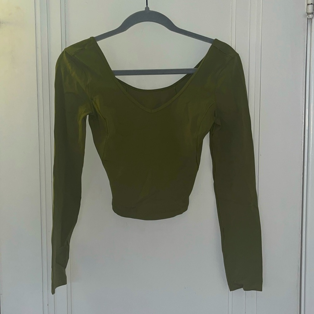 Lulu lemon long sleeve align shirt